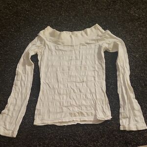 Ella Moss Cream Long Sleeve Top